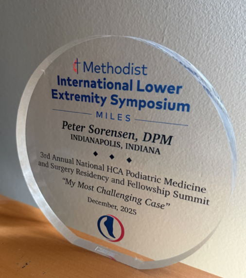 Resident faculty award at the 2025 MILES conference